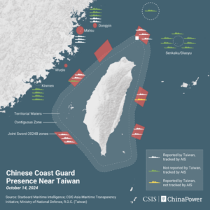 China Launches Wide Military Maneuvers Near Taiwan