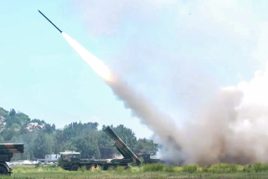 China Launches Wide Military Maneuvers Near Taiwan