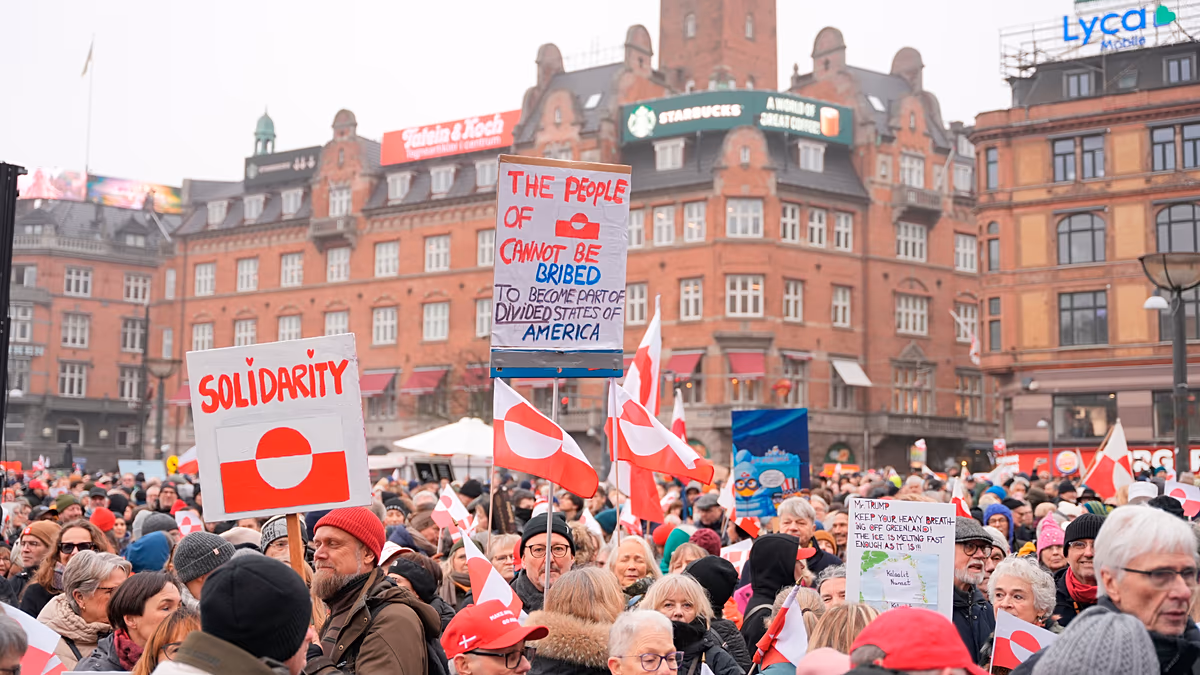 Denmark Protesters Show Support for Greenland Amid Trump Threat