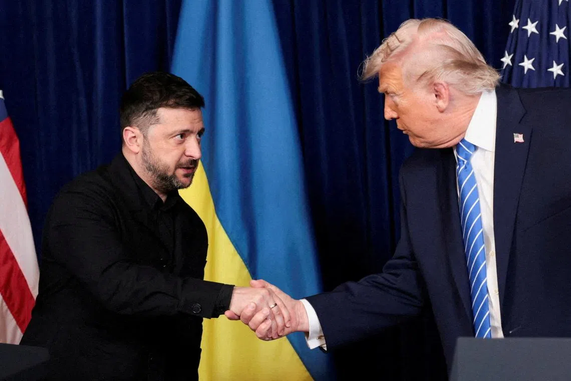 Zelenskiy Arrives in Davos for Talks With Trump