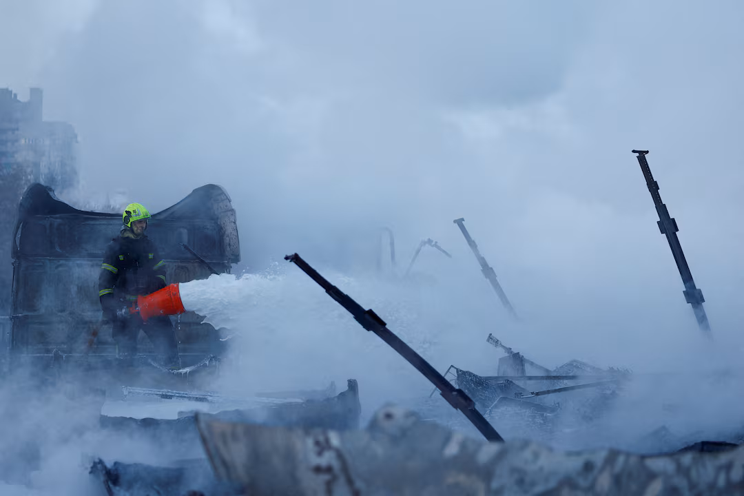 Russia Air Strikes Cut Power to Millions in Ukraine