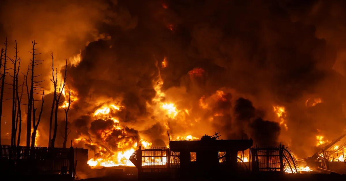 Iran Describe Night of Fire After Oil Depot Strikes