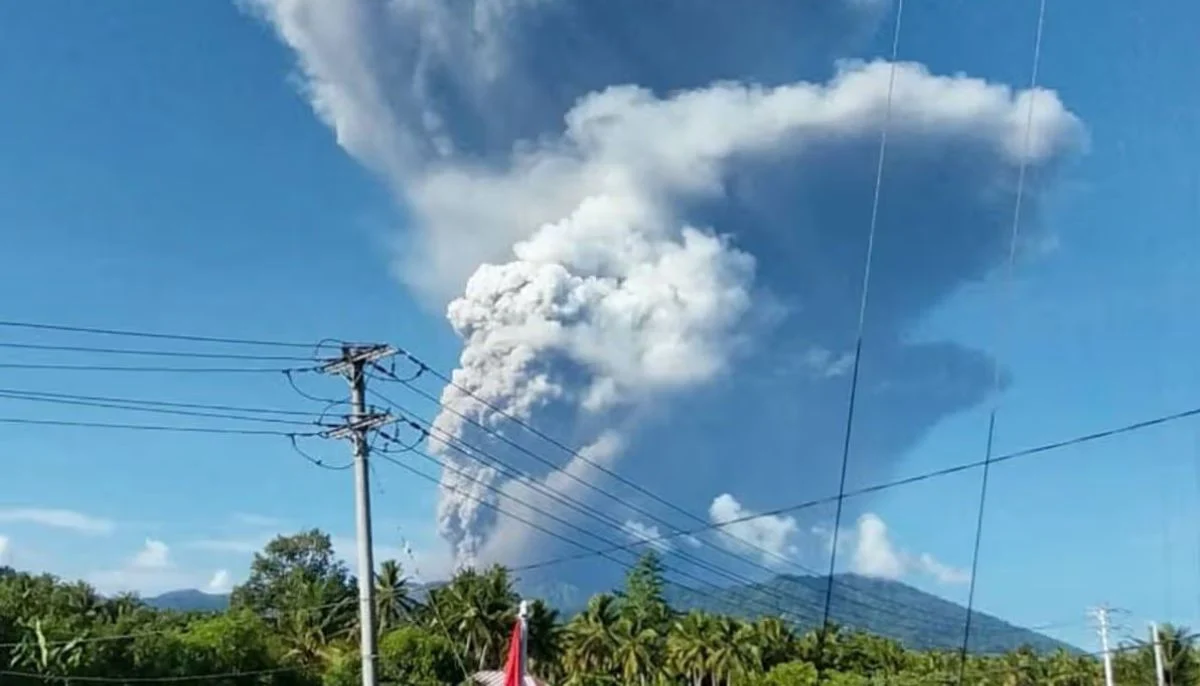 Three Killed After Volcano Erupts on Indonesian Island