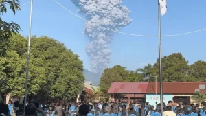 Three Killed After Volcano Erupts on Indonesian Island