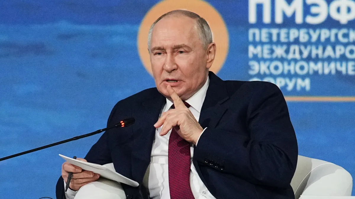 Putin Says No Reason to Meet Zelensky Over Peace Deal